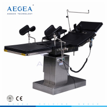 Sistema de control electro-hidráulico AG-OT011 Mesa de operaciones móvil clínica de cassette de rayos X